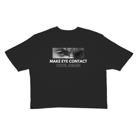 Eye Contact Cropped Tee